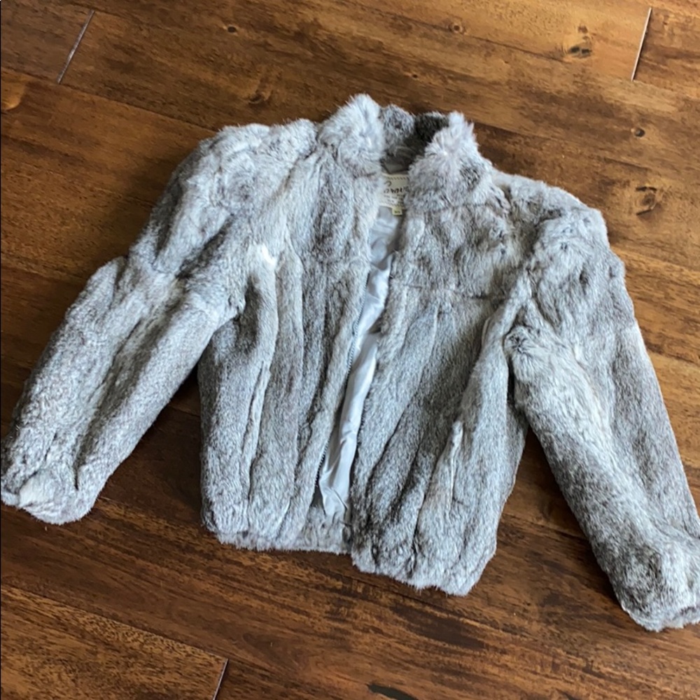Fur vintage jacket